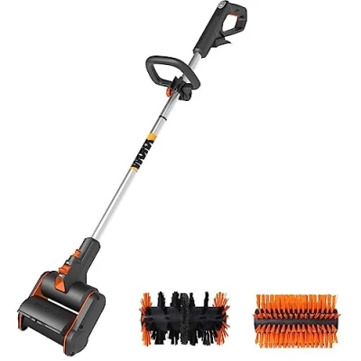 Afbeelding van WORX 20V accuborstel WG441E.9 incl. 2 borstels zonder accu en oplader zwart/oranje