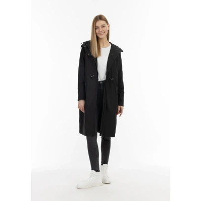 Afbeelding van Overgangsjas gerecycled materiaal DREIMASTER XXL / Zwart 100% Polyester (Gerecycled)