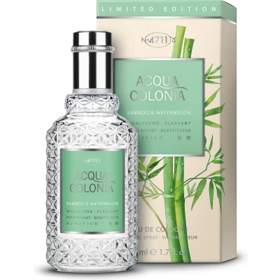 Afbeelding van 4711 Bamboo &amp; Watermelon Eau de Cologne 50 ml