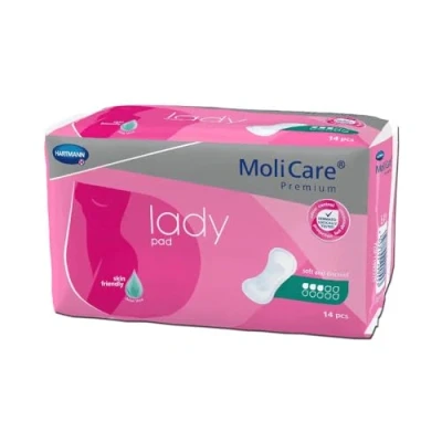 Afbeelding van Molicare Premium Lady Pad 3 Druppels 504 ml Aborptie 14 stuks