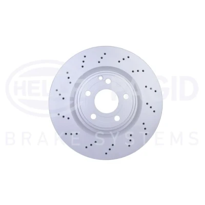 Afbeelding van HELLA Remschijf PRO High carbon 344mm 32mm 05/06 112mm interne ventilatie, Geperforeerd Gecoat 8DD 355 122 891 55776PROHC,1724210212