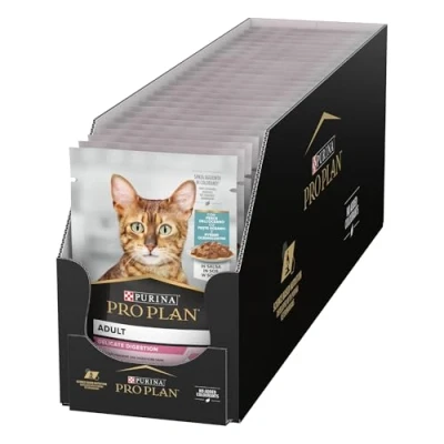 Afbeelding van Pro Plan kat Nutri Savour 24 stuks multipack (24x85g) kattenvoer, Delicate Oceanfish