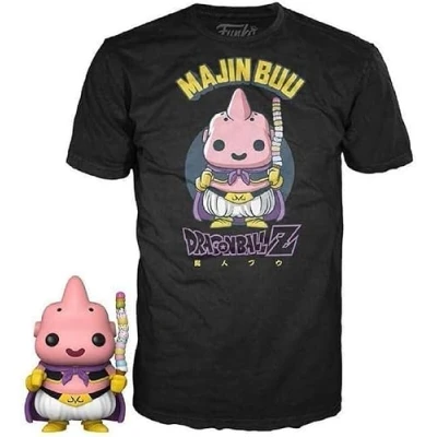 Afbeelding van Funko Pop! &amp; Tee Box: Dragon Ball Z Majin Buu #973 Exclusive (Size S)