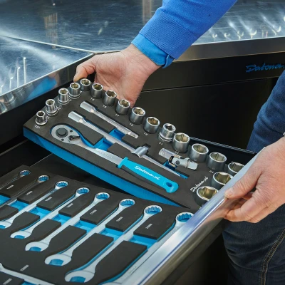 Afbeelding van Datona 21 delige Dopsleutelset 1/2&quot; Opname In &quot;Plus&quot; Softmodule