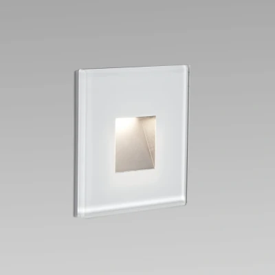 Afbeelding van Faro Dart Inbouw Wandverlichting 8 X 3,6 Cm 2W LED Incl. IP65 Mat Wit