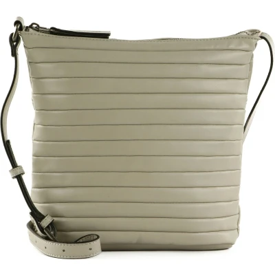 Afbeelding van FREDsBRUDER Leren Schoudertas Tabily Hobo Bag Cool Stone Crème