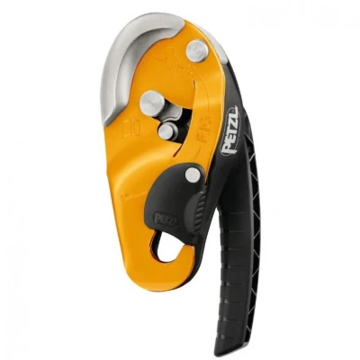 Afbeelding van Petzl Rig Compact zelfremmend afdaal apparaat oranje