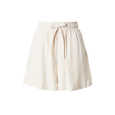 Afbeelding van Object Objsanne Hw Wide Shorts Noos voor dames, Zandschaal, 38