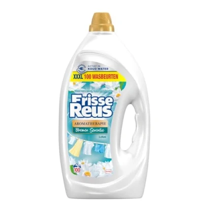 Afbeelding van Witte Reus Wasmiddel Frisse Gel Lotus 100 Wasbeurten 4,5 liter
