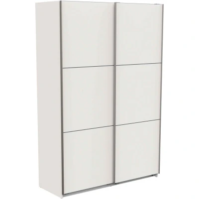 Afbeelding van CBA Kledingkast met schuifdeuren 150x224 cm &quot;Alhambra&quot; witte melamine