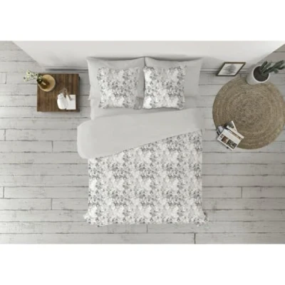 Afbeelding van Dekbedovertrek set Pierre Cardin LUCIA Grijs Bed van 90 2 Onderdelen