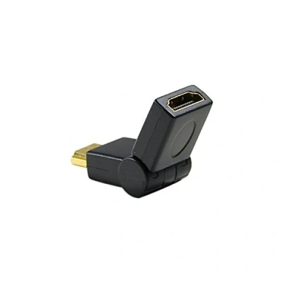 Afbeelding van Connect Articulated Mannelijke/Vrouwelijke HDMI Adapter Zwart