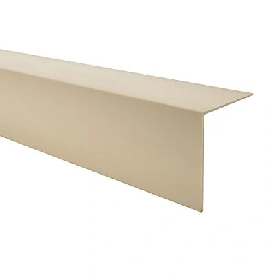Afbeelding van Quest PVC hoekprofiel zelfklevend, rand en hoekbescherming 25x25mm, 200cm, beige Robuust duurzaam