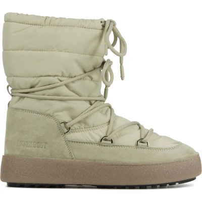 Afbeelding van Moon boot Enkellaarsjes Dames Outdoor / Snowboots Damesschoenen Nylon 24500200 lab69 Beige Maat 41