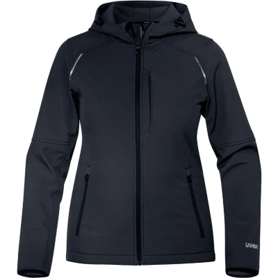 Afbeelding van Uvex Damen Softshelljacke Suxxeed Craft 70367 Schwarz, Graphit S