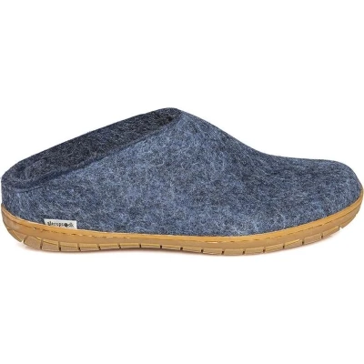 Afbeelding van Glerups Pantoffels, Maat: 40, Denim Wol