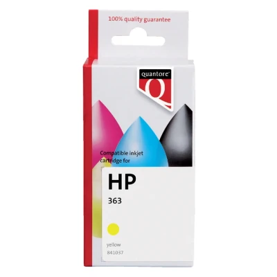 Afbeelding van Inktcartridge Quantore alternatief tbv HP C8773EE 363 geel
