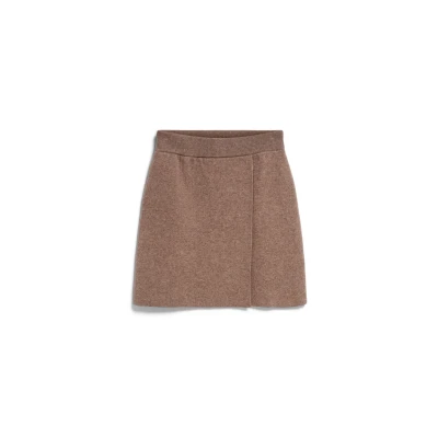 Afbeelding van Armedangels Darlaa Alijn rok, Dames, Maat: Large, Cinnamon dust melange