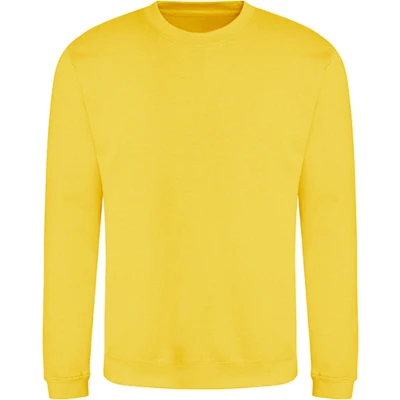 Afbeelding van Vegan Sweater met lange mouwen &#039;Just Hoods&#039; Sun Yellow L