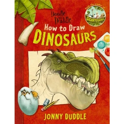 Afbeelding van Doodle with Duddle: How to Draw Dinosaurs
