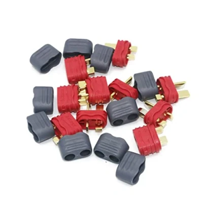 Afbeelding van Boladge Dean&#039;s Style T pluggen, 10 paar, mannelijk en bus connectoren adapters met krimpkous