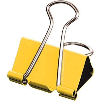 Afbeelding van Maped Foldbackclip Groot Model, 32 Mm, Op Blister, 4 Stuks: Geassorteerde Kleuren Foldbackclips