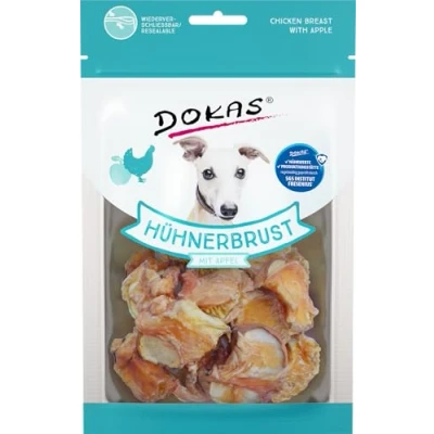 Afbeelding van 3x70g Kauwsnack Kip met Appel Dokas Hondensnacks
