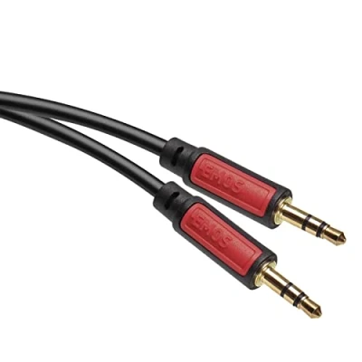 Afbeelding van Emos SM5003, 3.5mm, Mannelijk, 3 m, Zwart, Rood