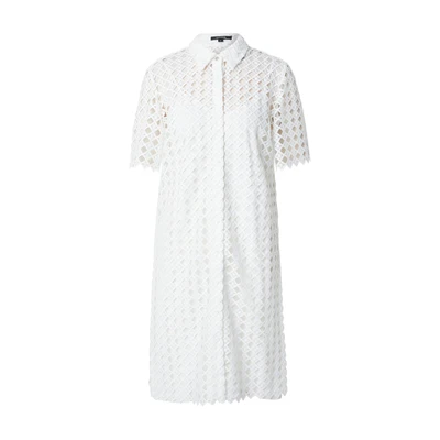 Afbeelding van comma Kurzes AUS MIT Blousejurk, Dames, Maat: 34, Weiß