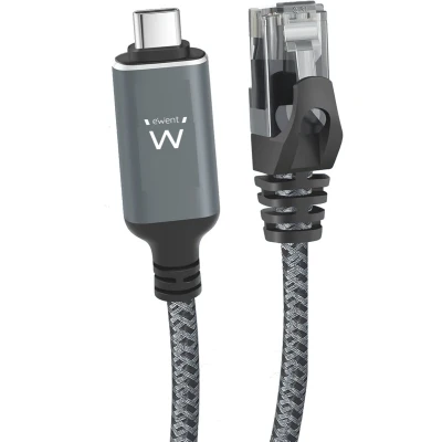 Afbeelding van Ewent EC2003 netwerkkabel Zwart, Grijs 3 m Cat6