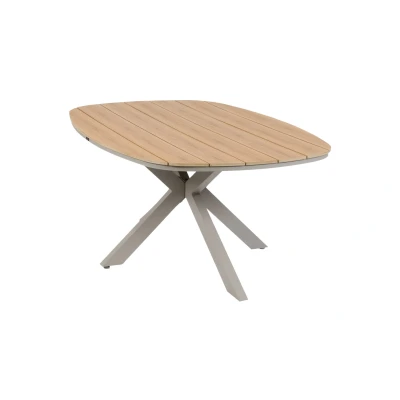 Afbeelding van Normin Tuintafel Cadiz 180x115cm Tecon Teak