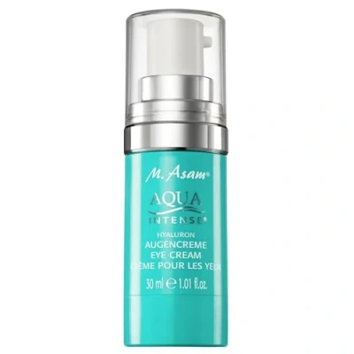 Afbeelding van Aqua intense oogcrème (30 ml) Zachte maar effectieve onder met hyaluronzuur, richt zich op fijne lijntjes en rimpels, demping gladd effect, voor alle huidtypen