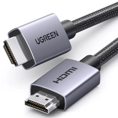 Afbeelding van UGREEN HDMI Kabel 4K 60Hz 2K 144/120Hz 1080P 144/165/240Hz, 18Gbps Hoge Snelheid ARC Kabel, 2.0 UHD HDR Dolby Atmos HDCP 3D Compatibel met Soundbar TV/PS5/PS4/Xbox/Monitor (1M)