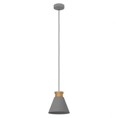 Afbeelding van EGLO Twicken Hanglamp E27 Ø 22 cm Grijs/Goud Staal