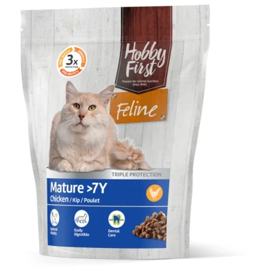 Afbeelding van Hobbyfirst Feline Mature Kip Kattenvoer 800 g