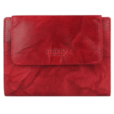 Afbeelding van mano Donna Aurona RFID Portemonnee, Dames, Maat: One Size, Rot