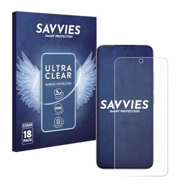 Afbeelding van Savvies Screenprotector voor Xiaomi 15 Folie Beschermfolie transparant (18 Stuks)