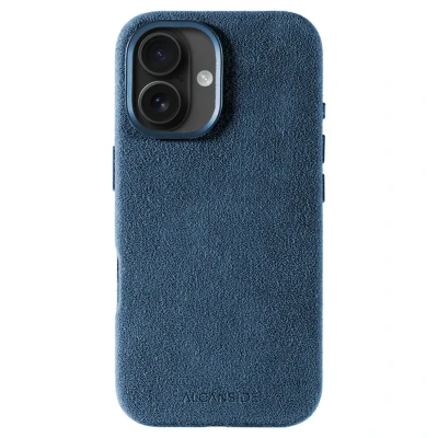 Afbeelding van iPhone 16 Plus Alcantara Case Ocean blue