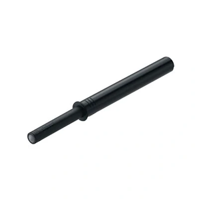 Afbeelding van Gedotec Druksnapper Push to Open deuropener, zwart, lange versie met buffer, openingsondersteuning 956A1006, drukopener voor kastdeuren, laden en meubels, 1 stuk, snapper tip on