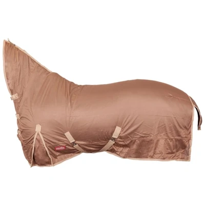 Afbeelding van Vliegendeken Premiere met hals Basic Taupe Bovenlengte: 125 cm &amp; Onderlengte: 165 Bruin