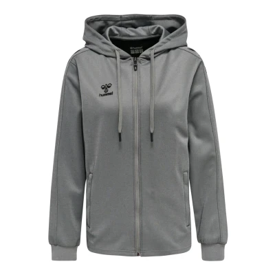 Afbeelding van Hummel Hmlcore Sweater met rits, Dames, Maat: XL, Grey melange