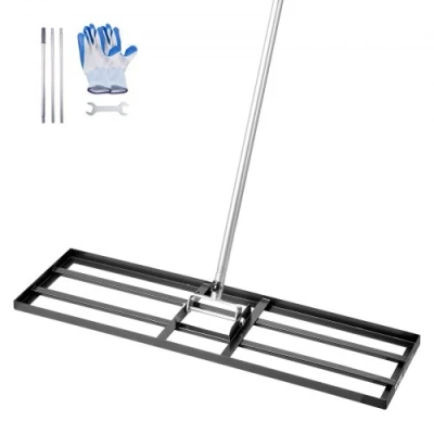 Afbeelding van VEVOR Gazonhark Egaliserende Hark Gazononderhoud 914x254x2290mm