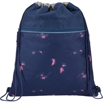 Afbeelding van Gymtas Coocazoo Arctic Midnight reflecterend zakje met rits aan voorzi