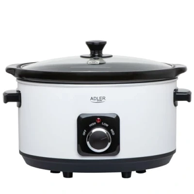 Afbeelding van Adler AD 6413W Slow cooker 5.8 liter Wit