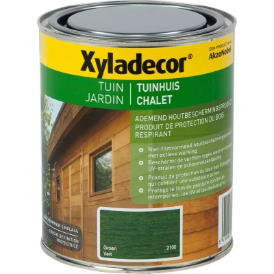 Afbeelding van Xyladecor Houtbeits Tuinhuis 0,75l Groen