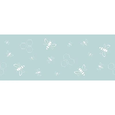 Afbeelding van d c fix Vensterfolie statisch hechtend privacy glasfolie statische window strepen Wild Bees 20 x 150 cm