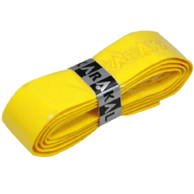 Afbeelding van Karakal PU Super Grip Zelfklevende griptape voor badminton, squash, tennis, hockeystick of ijshockeystick 5 24 stuks verschillende kleuren, geel, 2 x handgrepen