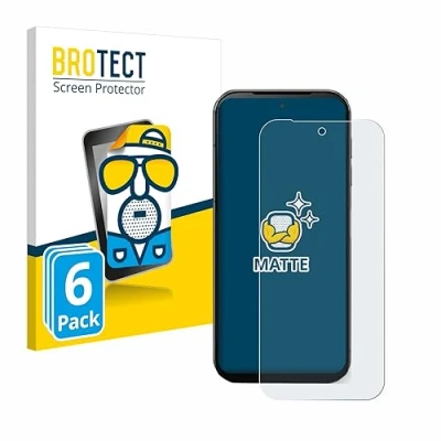 Afbeelding van BROTECT (6 Stuks) Antireflecterende Beschermfolie voor Fairphone 5 Anti Glare Screen Protector, Mat, Ontspiegelend