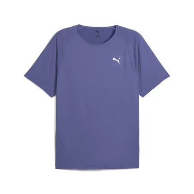 Afbeelding van Puma RUN TEE Sport Tshirt, Heren, Maat: Small, Blue crystal