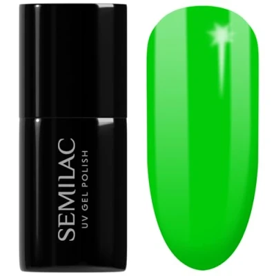 Afbeelding van Semilac Caribbean Green Nagellak, semi permanent, UV, 041, 7 ml
